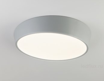 Потолочный круглый светильник с пультом 90113/1 серый 