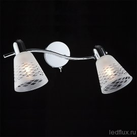 Настенный светильник с поворотными плафонами 20053/2 хром - Настенный светильник с поворотными плафонами 20053/2 хром