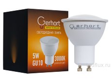 Лампа 5W GERHORT GU10 LED 3000K GU10