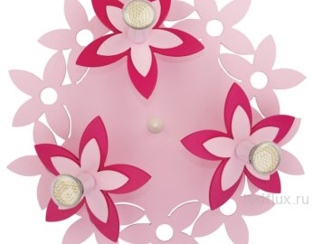 Настенно-потолочный светильник 6895 Flowers Pink III 