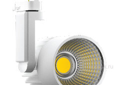 FL-LED LUXSPOT 45W  GREY  3000K 4500Лм 45Вт 220-240В FOTON серый трехфазный трековый светильник