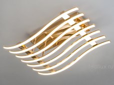 Светодиодный потолочный светильник 90091/7 золото