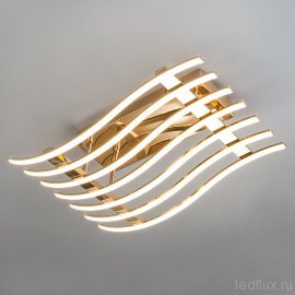 Светодиодный потолочный светильник 90091/7 золото - Светодиодный потолочный светильник 90091/7 золото
