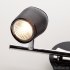 Настенный светильник с поворотными плафонами 20057/2 хром/черный - Настенный светильник с поворотными плафонами 20057/2 хром/черный
