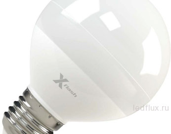 СД лампа X-flash XF-E27-G70-P-8W-3000K-220V 