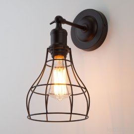 Настенный светильник в стиле лофт 50062/1 черный - Настенный светильник в стиле лофт 50062/1 черный