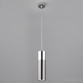 Подвесной светильник 50135/1 LED хром/черный жемчуг - Подвесной светильник 50135/1 LED хром/черный жемчуг