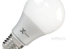 СД лампа X-flash XF-E27-GCL-A60-P-10W-4000K-220V