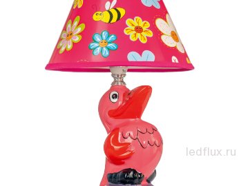 Настольная лампа детская D1-62 Pink 