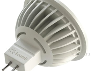 Светодиодная лампа Ecomir 5W MR16 GU5.3 220V 