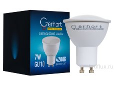 Лампа 7W GERHORT GU10 LED 4200K GU10