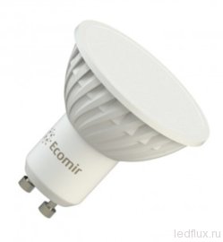Светодиодная лампа Ecomir 4W MR16 GU10 220V пластик - Светодиодная лампа Ecomir 4W MR16 GU10 220V пластик