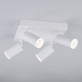 Светодиодный потолочный светильник с поворотными плафонами 20067/4 белый - Светодиодный потолочный светильник с поворотными плафонами 20067/4 белый