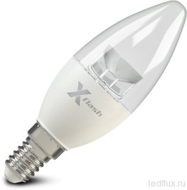 СД лампа X-flash XF-E14-CC-5.5W-3000K-220V - СД лампа X-flash XF-E14-CC-5.5W-3000K-220V