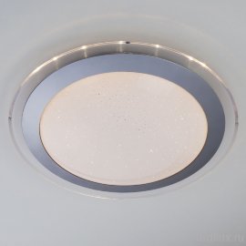 Светодиодный потолочный светильник с пультом 40002/1 LED матовое серебро - Светодиодный потолочный светильник с пультом 40002/1 LED матовое серебро