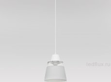 Белый подвесной светильник со стеклянным плафоном 939 Trick