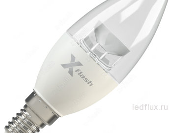 СД димм. лампа X-flash XF-E14-CCD-6W-4000K-220V 
