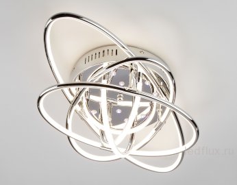 Светодиодный потолочный светильник с пультом 90132/9 хром 