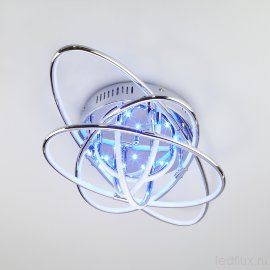Светодиодный потолочный светильник с пультом 90132/9 хром - Светодиодный потолочный светильник с пультом 90132/9 хром