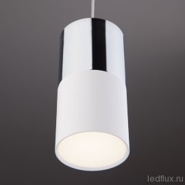 Подвесной светильник 50146/1 хром/белый - Подвесной светильник 50146/1 хром/белый