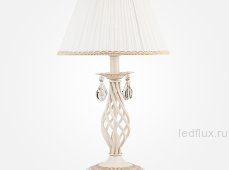 Настольная лампа 10054/1 белый с золотом