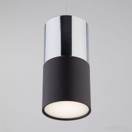 Подвесной светильник 50146/1 хром/черный - Подвесной светильник 50146/1 хром/черный