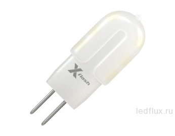 СД лампа X-flash XF-G4-12-P-1.5W-4000K-12V 