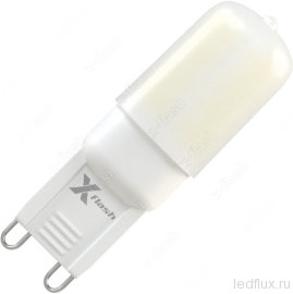 СД лампа X-flash XF-G9-24-P-3W-3000K-220V - СД лампа X-flash XF-G9-24-P-3W-3000K-220V