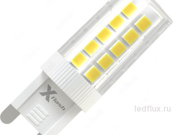СД лампа X-flash XF-G9-44-C-3W-3000K-230V 