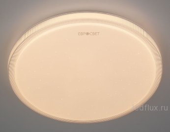 Круглый светодиодный светильник с пультом 40014/1 LED белый 