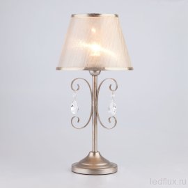 Настольная лампа в классическом стиле 01051/1 серебро - Настольная лампа в классическом стиле 01051/1 серебро